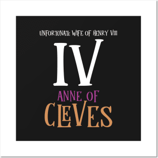 Wife No.4 King Henry VIII - Cleves Posters and Art